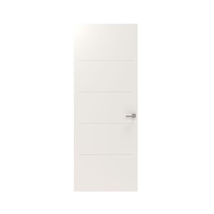 Cando Binnendeur Cover Original Ea07 - Intense Mat White - Gelakt - Opdek - Links - 83x201,5cm