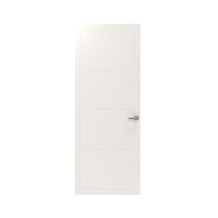 Cando Binnendeur Schuifdeur Cover Original Ea13 - Intense Mat White - Gelakt - Stomp - 93x211,5cm