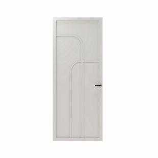 Cando Binnendeur Elegant Flow 2a05 - Wit - Gegrond - Opdek - Links - 93x211,5cm