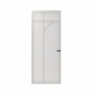 Cando Binnendeur Elegant Flow 2d01 - Wit - Gegrond - Stomp - 83x231,5cm