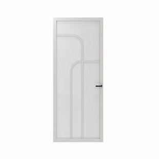 Cando Binnendeur Elegant Flow 2d05 - Wit - Gegrond - Stomp - 88x211,5cm