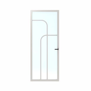 Cando Binnendeur Elegant Flow Bc05 - Zuiver Wit - Gelakt - Stomp - Links - 83x201,5cm