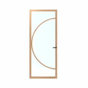 Cando Binnendeur Schuifdeur Elegant Flow Cc03 - Licht Eiken - Gelakt - Stomp - 83x201,5cm