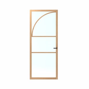 Cando Binnendeur Elegant Flow Cc04 - Licht Eiken - Gelakt - Stomp - Rechts - 78x201,5cm