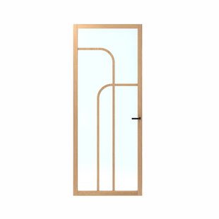 Cando Binnendeur Elegant Flow Cc05 - Light Oak - Gelakt - Opdek - Rechts - 83x201,5cm