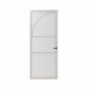 Cando Binnendeur Elegant Flow 2d04 - Wit - Gegrond - Stomp - 83x201,5cm