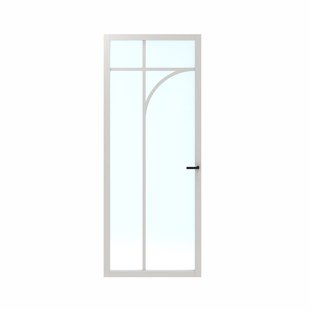 Cando Binnendeur Elegant Flow Bc01 - Zuiver Wit - Gelakt - Opdek - Links - 93x231,5cm