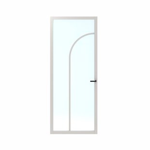 Cando Binnendeur Elegant Flow Bc02 - Zuiver Wit - Gelakt - Stomp - Rechts - 93x231,5cm
