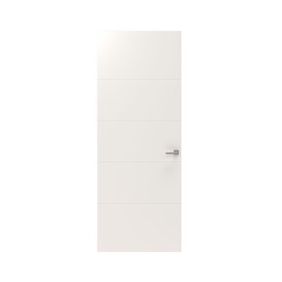 Cando Binnendeur Cover Plus Ea06 - Intense Mat White - Gelakt - Stomp - Rechts - 68x231,5cm