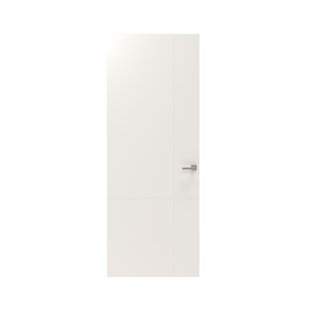 Cando Binnendeur Cover Plus Ea08 - Intense Mat White - Gelakt - Opdek - Rechts - 68x231,5cm