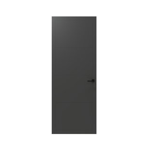 Cando Binnendeur Cover Plus Fa13 - Basalt Grey - Gelakt - Stomp - Links - 73x231,5cm