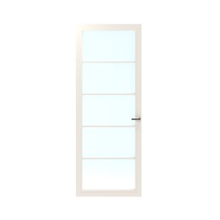 Cando Binnendeur Schuifdeur Cover Glass Bc03 - White Lion - Gelakt - Stomp - 93x211,5cm