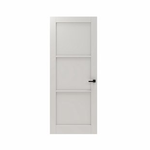 Cando Binnendeur Paneel Modern 2a01 - Wit - Gegrond - Opdek - Rechts - 68x211,5cm