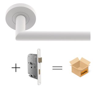 Cando Beslag En Sluitwerk Pakket Hsp 910 Sphere - 19 Reg+ Loopslot - Wit