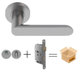 Cando Beslag En Sluitwerk Pakket Hsp 1112 Curve - 24+ Toil+slot - Rvs