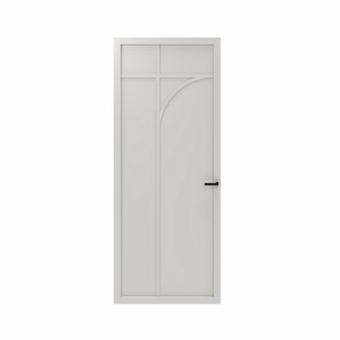 Cando Binnendeur Elegant Flow 2a01 - Wit - Gegrond - Opdek - Rechts - 93x231,5cm