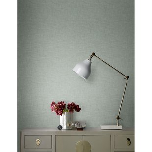 Vliesbehang Antibes An28209 - Vergrijsd Groen - Lichtblauwe Ondertoon - 10,05 M X 53 Cm