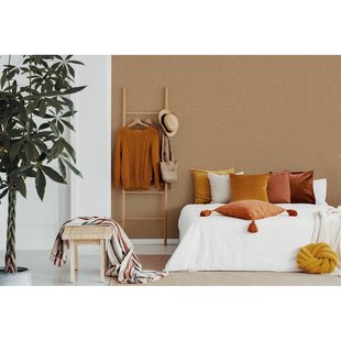 Vliesbehang Antibes An28211 - Vergrijsd Donker Oranje - Terracotta - 10,05 M X 53 Cm