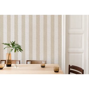 Vliesbehang Antibes An28216 - Lichtgrijs - Vergrijsd Donkerbeige - 10,05m X 53cm