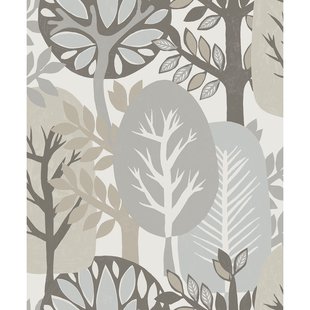 Vliesbehang Antibes An28280 - Lichtgrijs - Donkergrijs - Beige - 10,05 M X 53 Cm