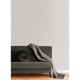 Vliesbehang Antibes An28203 - Lichtgrijs - 10,05m X 53cm