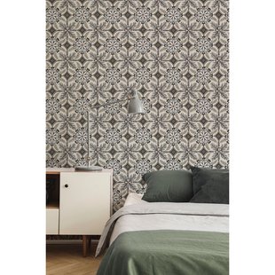 Vliesbehang Antibes An28240 - Wit - Lichtgrijs - Donkergrijs - 10,05 M X 53 Cm