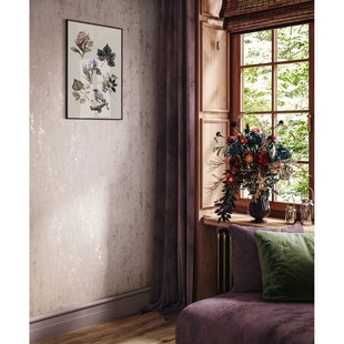 Vliesbehang City Romance 35125 - Beige - Zand - Zilver/koper - Metallic - 10,05 M X 53 Cm