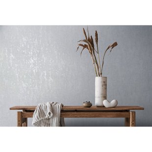 Vliesbehang City Romance 35126 - Helderwit - Off White - Parelmoer - Metallic - 10,05m X 53cm