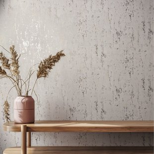 Vliesbehang City Romance 35127 - Lichtgrijs - Gouden Glans - Zand - 10,05m X 53cm