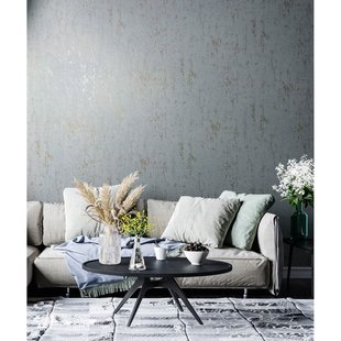 Vliesbehang City Romance 35162 - Lichtblauw - Grijs - Glans - 10,05m X 53cm