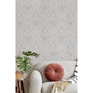 Vliesbehang City Romance 35150 - Zand - Grijs Met Paarse Ondertoon - Licht Oudroze - 10,05m X 53cm