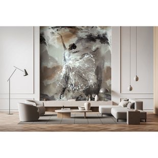 Fotobehang City Romance 35097 - Grijs - Bruin - Zwart - Wit - 2,70 M X 212 Cm