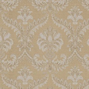 Vliesbehang Classic & Elegant 23603 - Goudgeel - Beige - 10,05 M X 53 Cm