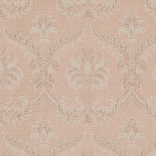 Vliesbehang Classic & Elegant 23604 - Lichtroze - Beige - Champagne Glans - 10,05m X 53cm