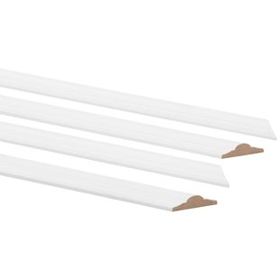 Cando Sierlijstenset - Wit - Gegrond - Mdf - Zelfklevend - 8,5x22mm - 50x70cm
