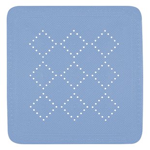 Spirella Antislip Badmat Alaska - Blauw - 55x55cm
