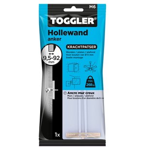 Toggler Hollewandplug M6 Staal - Ø 13 Mm - Per Stuk
