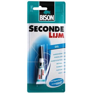 Bison Secondelijm Gel 3 G
