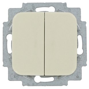 Busch & Jaeger Serieschakelaar Reflex Si Crème