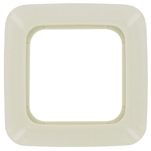 Busch & Jaeger Afdekraam Reflex Si 1-voudig Crème