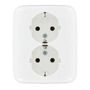 Busch Jaeger Inbouwstopcontact Si Reflex Met Aarde (randaarde) 2-polig Wit Ip20