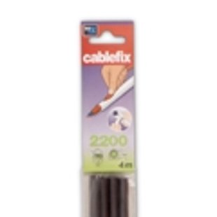 Cablefix Kabelgoot Zelfklevend 1m 5mm Wit 4st.