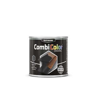 Rust-oleum Combi Hamerslag Zwart 250ml