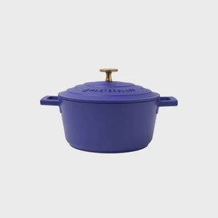 MasterClass gietaluminium braadpan (Ø20 cm) (2,5L) (lichtgewicht) - blauw