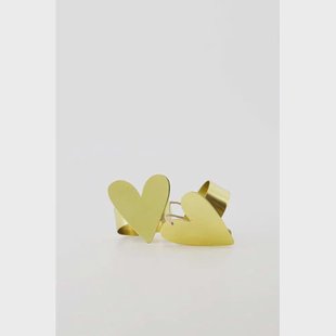 Zusss servetringen hartje (set van 2)