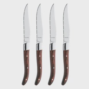 Amefa steakmes Royal Steak (set van 4) - donker hout