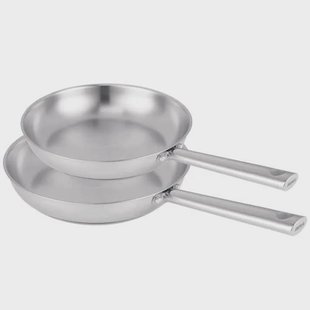 Beka Koekenpannenset Cicla - RVS - ø 24 & 28 cm