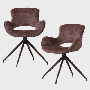 WOOOD eetkamerstoel (set van 2) Eliva