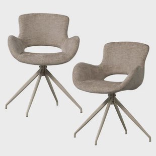 WOOOD eetkamerstoel (set van 2) Eliva