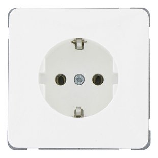 Peha Inbouwstopcontact Standaard Met Aarde (randaarde) 1-polig Wit Ip20